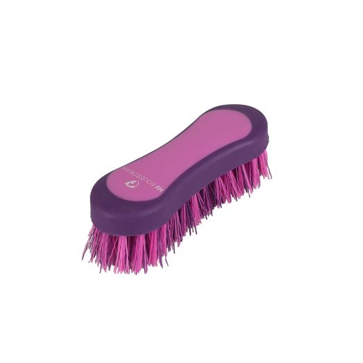 Hy Equestrian Pro Groom Hoof Brush - Purple/Pink