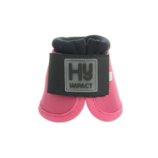Hy Equestrian Pro Over Reach Boots - Pink