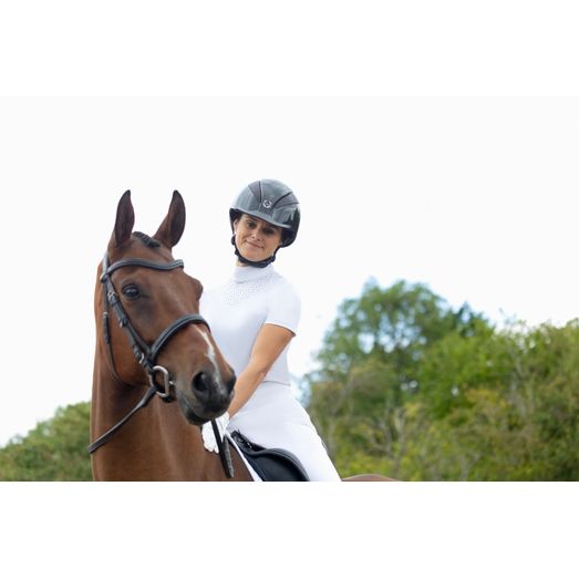 Hy Equestrian Roka Regal Riding Tights White