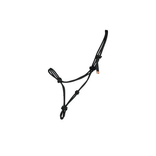 Hy Equestrian Rope Halter - Black