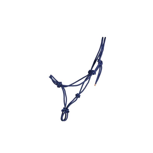 Hy Equestrian Rope Halter - Navy