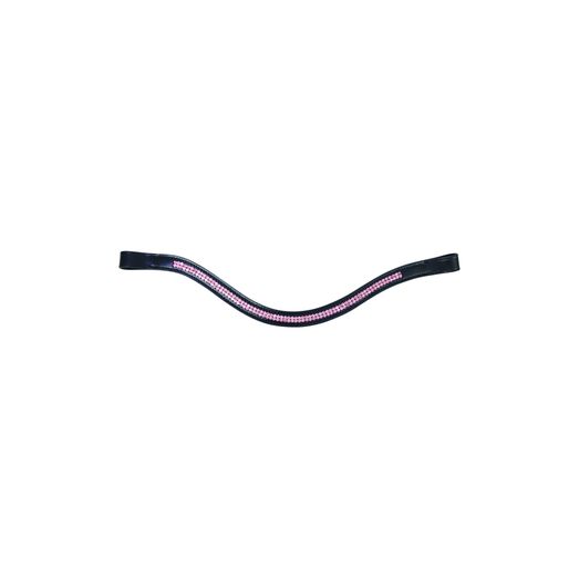Hy Equestrian Rosciano Rose Gold Browband - Pony