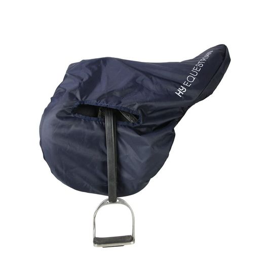 Hy Equestrian Saddle Cover - Navy/Grey