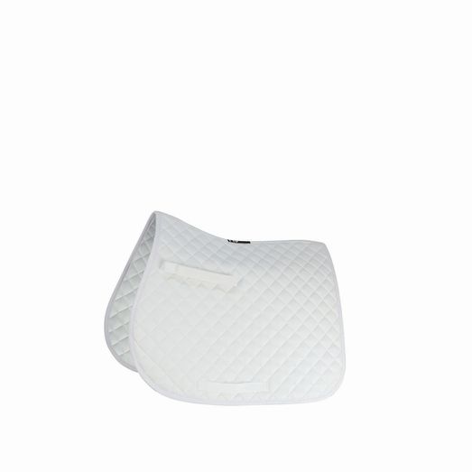 Hy Equestrian Showjump Saddle Cloth - White