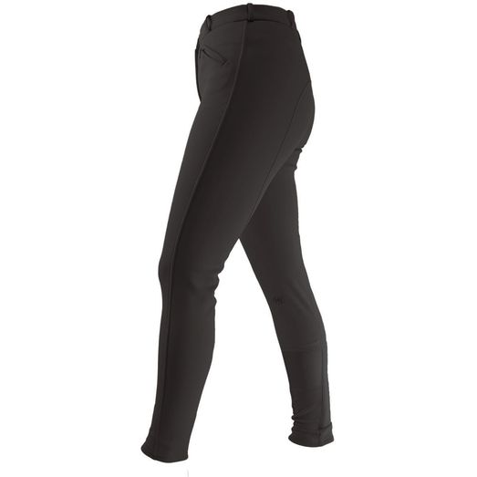 Hy Equestrian Softshell Winter Ladies Breeches - Black