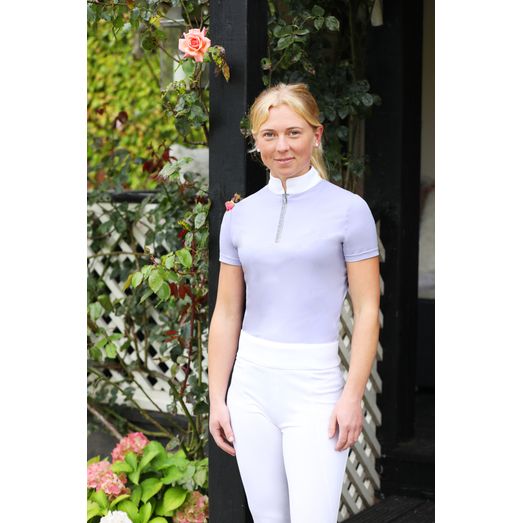 Hy Equestrian Solferino Show Shirt - Lilac