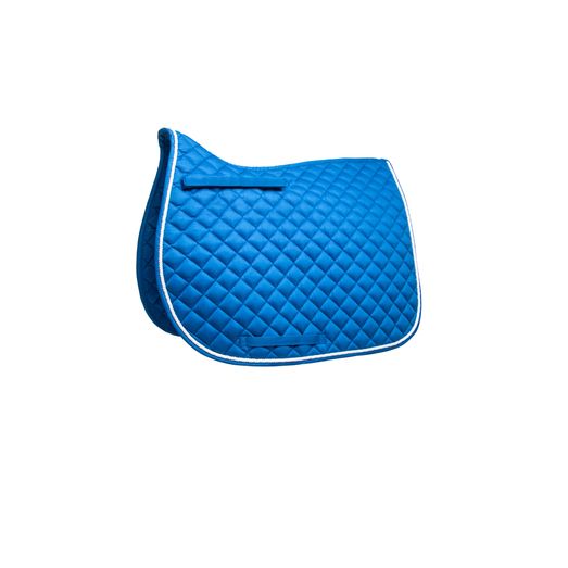 Hy Equestrian Splendid Showjump Saddle Pad - Blue/White