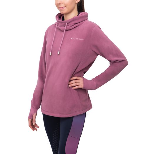 Hy Equestrian Synergy Cowl Neck Top - Grape