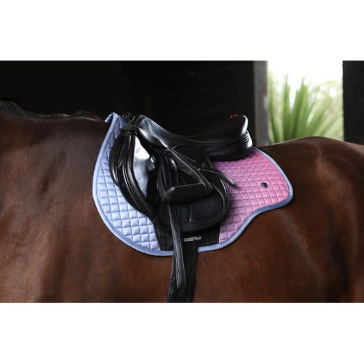 Hy Equestrian Synergy Elevate Saddle Pad - Grape/Riviera