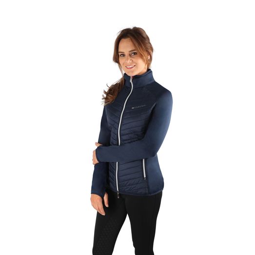 Hy Equestrian Synergy Elevate Sync Lightweight Jacket - Navy/Fig