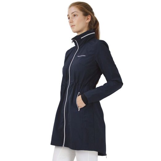 Hy Equestrian Synergy Long Rain Jacket - Navy