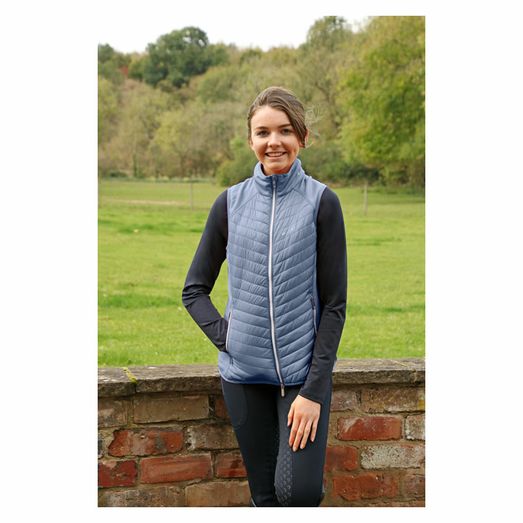Hy Equestrian Synergy Sync Lightweight Padded Gilet - Riviera