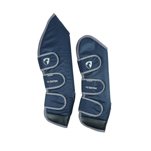 Hy Equestrian Travel Boots - Navy/Grey