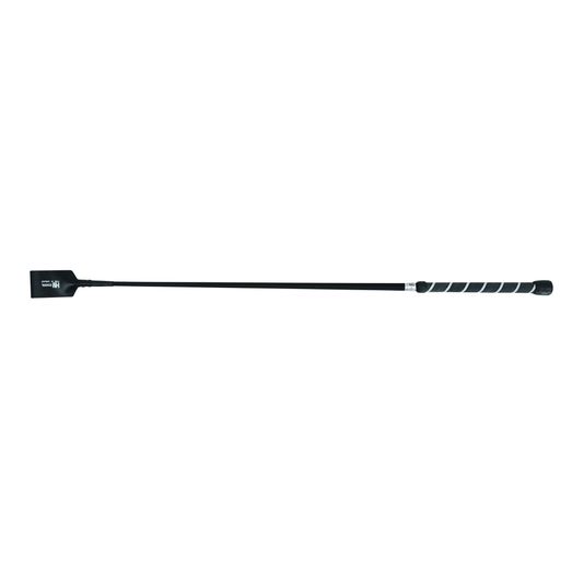 Hy Equestrian Twister Riding Whip - Black/White