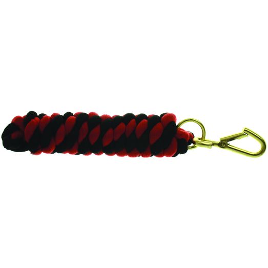 Hy Equestrian Two Tone Twisted Lead Rope - Navy/Red