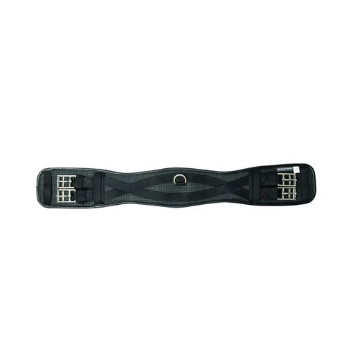 Hy Equestrian Waffle Dressage Girth - Elasticated Both Ends - Black