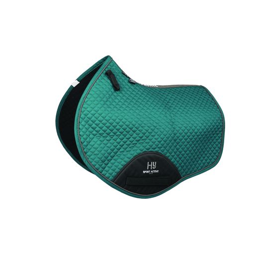 Hy Sport Active Close Contact Saddle Pad - Alpine Green