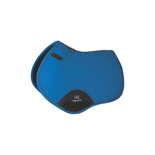Hy Sport Active Close Contact Saddle Pad - Jewel Blue