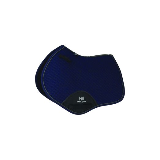Hy Sport Active Close Contact Saddle Pad - Midnight Navy