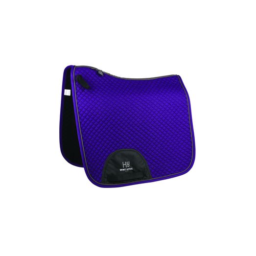Hy Sport Active Dressage Saddle Pad - Royal Violet
