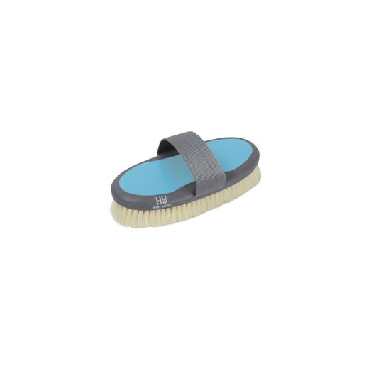 Hy Sport Active Goat Hair Body Brush - Sky Blue