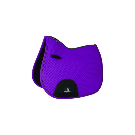 Hy Sport Active GP Saddle Pad - Amethyst Purple