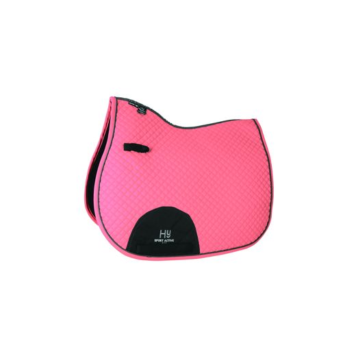 Hy Sport Active GP Saddle Pad - Coral Rose