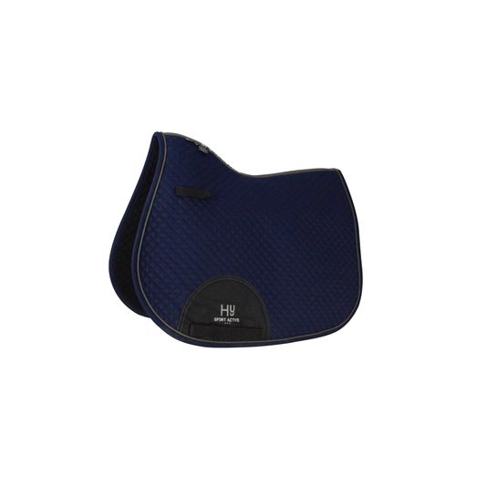 Hy Sport Active GP Saddle Pad - Midnight Navy