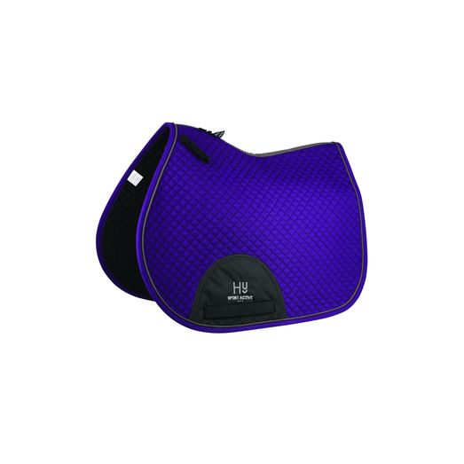 Hy Sport Active GP Saddle Pad - Royal Violet