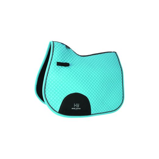 Hy Sport Active GP Saddle Pad - Sky Blue