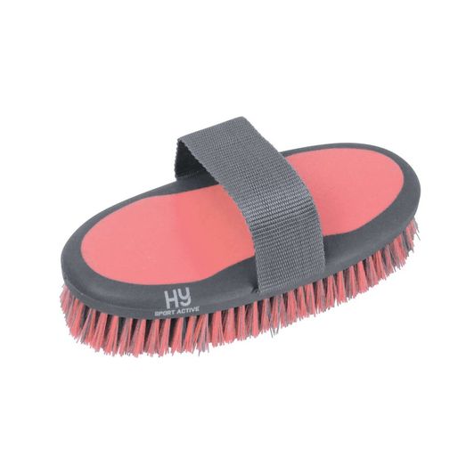 Hy Sport Active Sponge Brush - Coral Rose