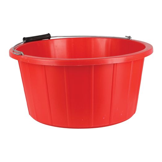 Lincoln Feed Bucket - Red
