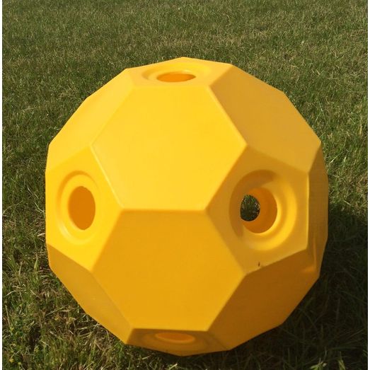 Parallax Small Holed Hay Play - Yellow