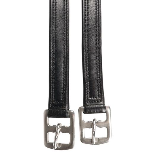 ProPresicce Super Soft Stirrup Leathers by Hy Equestrian - Black