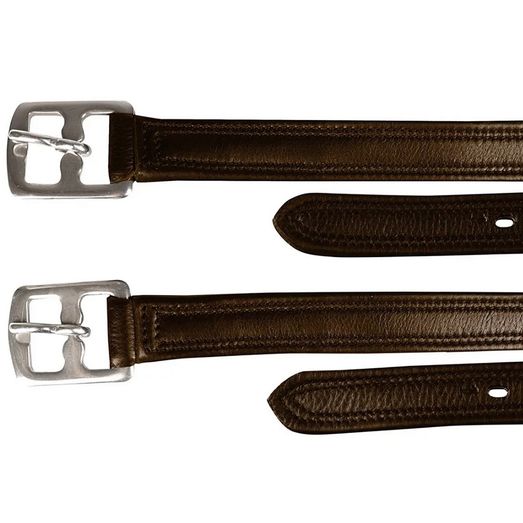 ProPresicce Super Soft Stirrup Leathers by Hy Equestrian - Brown