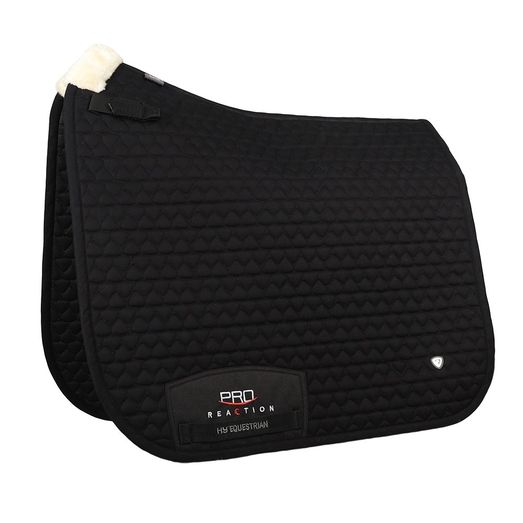 ProReaction Shield Dressage Saddle Pad by Hy Equestrian - Black