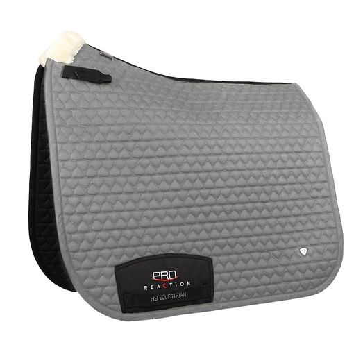 ProReaction Shield Dressage Saddle Pad by Hy Equestrian - Grey