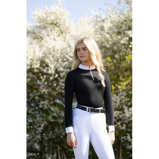 Coldstream Ettrick Elasticated Belt - Black