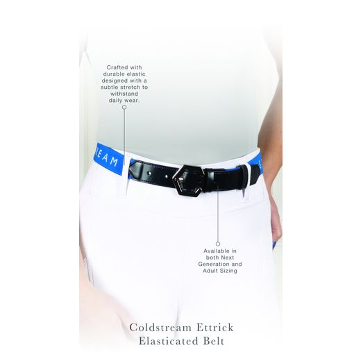 Coldstream Next Generation Ettrick Elasticated Belt - C Blue