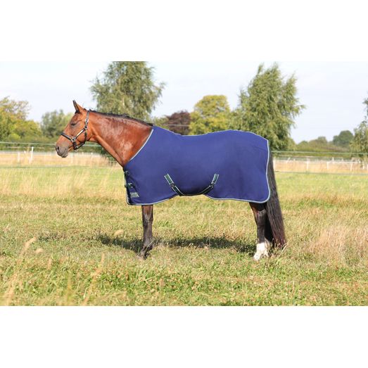 StormX Empra Opulence Fleece Rug - Navy/Teal