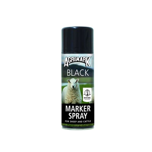 Agrimark Marker Spray - Black