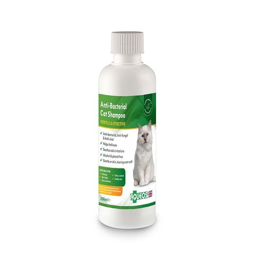 Aqueos Anti-Bacterial Cat Shampoo