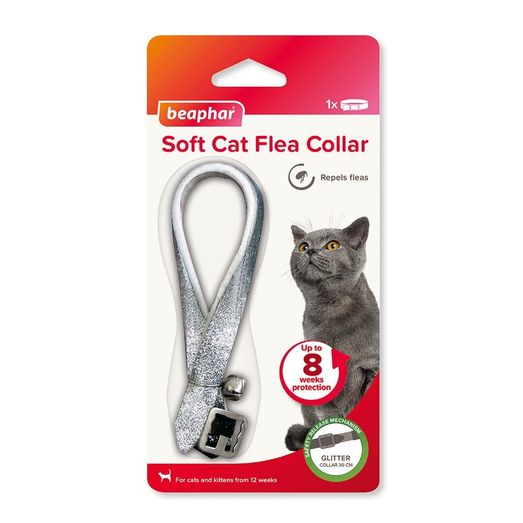 Beaphar Glitter Soft Cat Flea Collar - 30cm