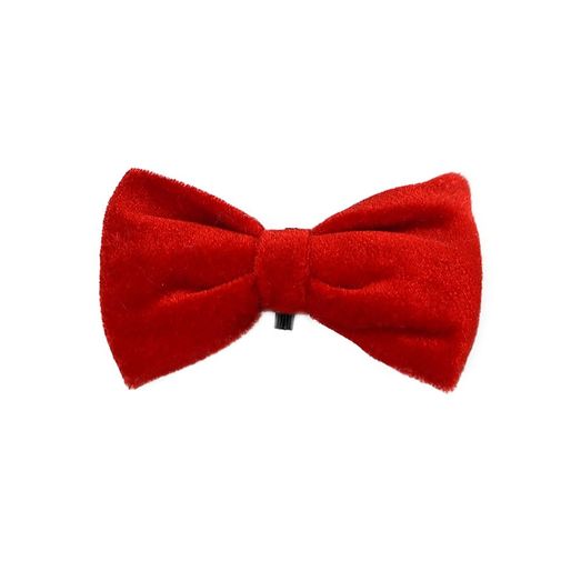 House of Paws Christmas Toy - Red Velvet Bow Tie