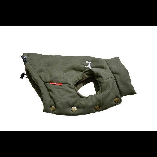 House of Paws Fleece Lined Gilet - Green