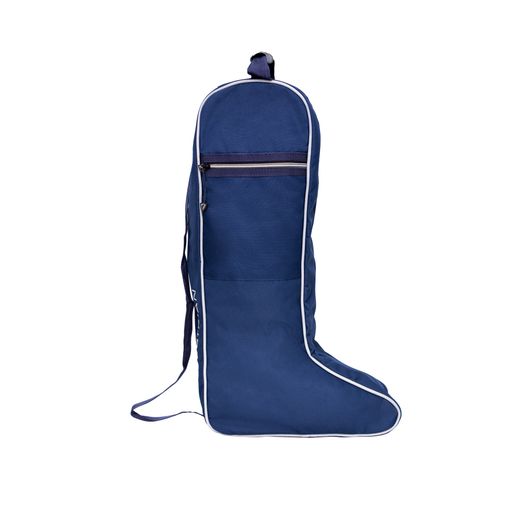 Hy Equestrian Boot Bag - Navy/Grey