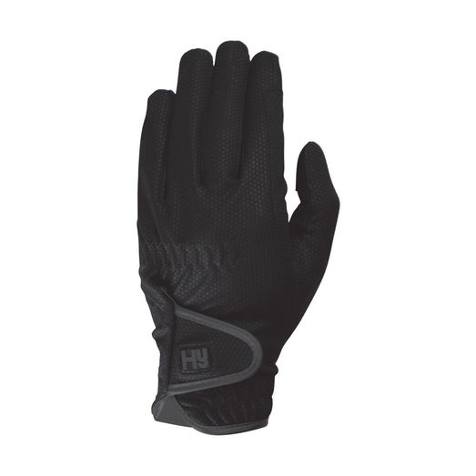 Hy Equestrian Children's Cottenham Elite Riding Gloves - Black