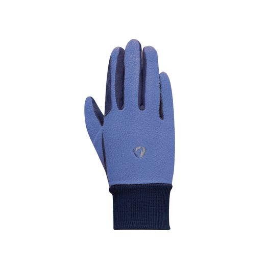 Hy Equestrian Children's Winter Two Tone Riding Gloves - Navy/Blue