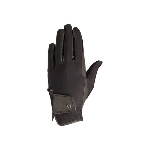 Hy Equestrian Riding Gloves - Black