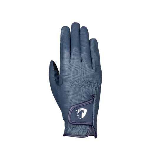 Hy Equestrian Sparkle Touch Riding Gloves - Navy
